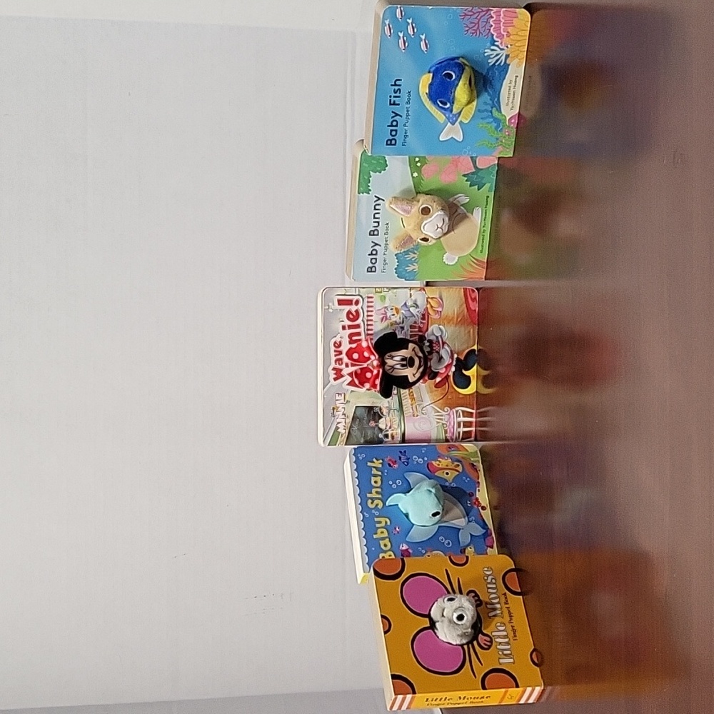 Finger Puppet Board Books Lot of 5